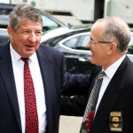 Beaver Mayor Mayor Thomas Hamilton with Chief County Detective Joseph Fennych / photo by John Paul