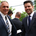 Republican Sheriff Candidate Tony Guy with State Representative Jim Christiana / photo by John Paul