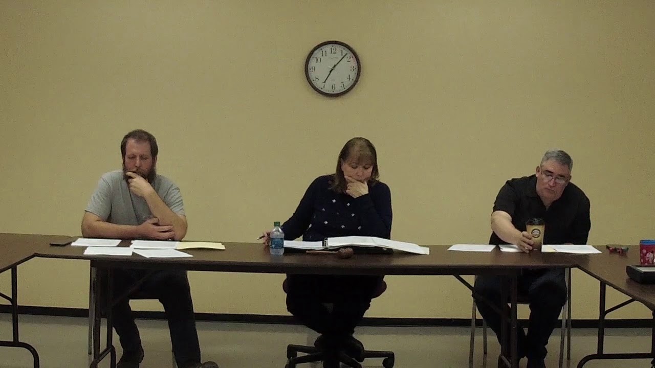 WATCH White Twp Board of Supervisors Meeting 5012019